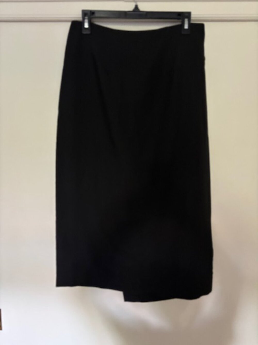 Like New Vince Asymmetric True Wrap Skirt with Brass Hammered Button - Picture 3 of 3